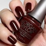 Morgan Taylor - Black Cherry Berry ( Burgundy Creme)